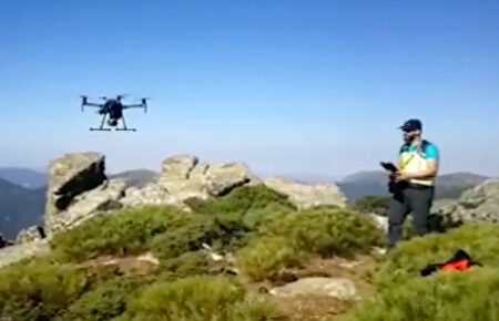 Los drones se incorporan a la búsqueda de Blanca Fernández Ochoa
