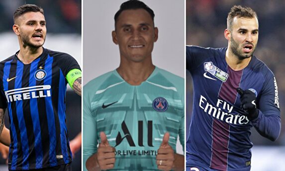 Icardi, Keylor Navas y Jesé Rodríguez. |  LD
