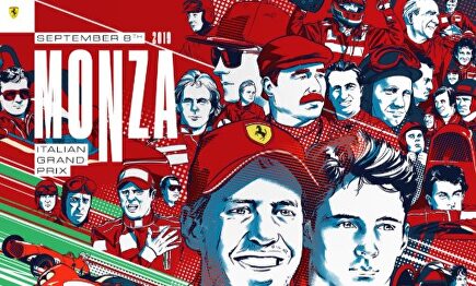 Ferrari ningunea a Fernando Alonso en el cartel de su aniversario