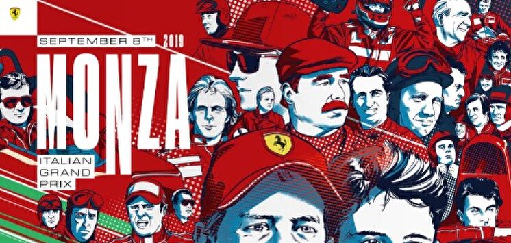 Ferrari ningunea a Fernando Alonso en el cartel de su aniversario