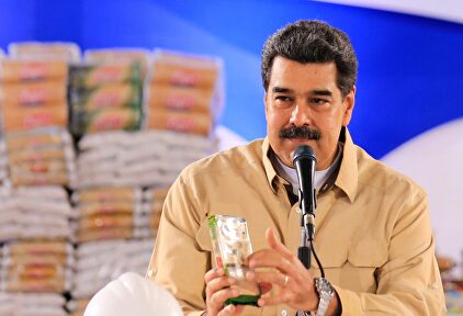 Maduro, durante su anuncio de este miércoles. |  EFE