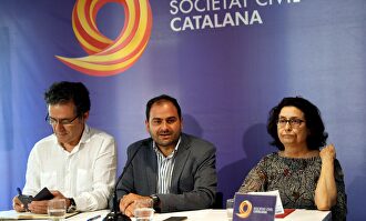 El presidente de Sociedad Civil Catalana (SCC), Fernando Sánchez Costa |  EFE