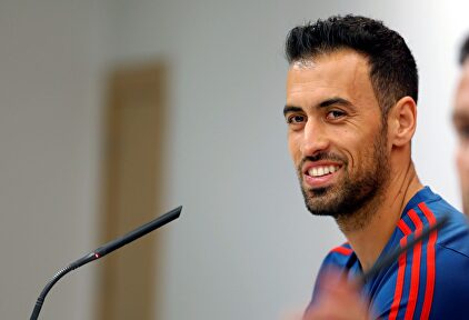 Sergio Busquets en rueda de prensa | Europa Press