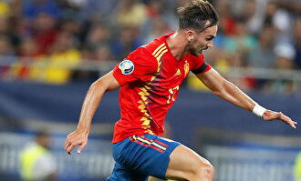 Fabián Ruiz, en un partido con la selección española. | EFE/Archivo