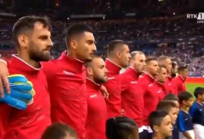 Confunden el himno de Albania con el de Andorra y los futbolistas se niegan a jugar