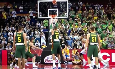 Clamoroso error de los árbitros en el Francia-Lituania 