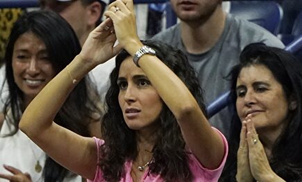 Xisca Pereyó, en la grada del US Open |  Gtres