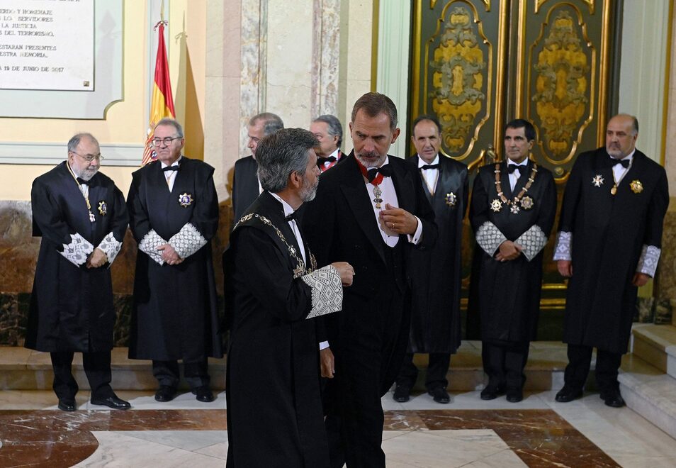 El juicio del 1-O ha protagonizado la apertura del año judicial. Segarra ha pedido respetar el fallo "sea cual sea su sentido".