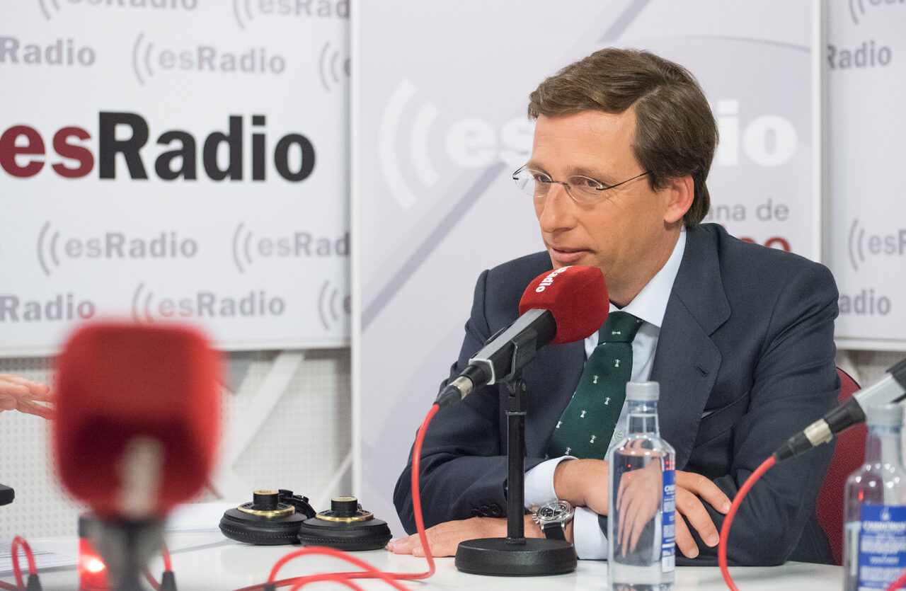 José Luis Martínez Almeida este martes en esRadio. |  David Alonso Rincón