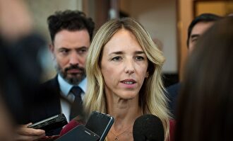 Cayetana Álvarez de Toledo este martes. |  EFE