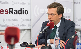 José Luis Martínez Almeida este martes en esRadio. |  David Alonso Rincón