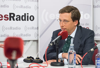 José Luis Martínez Almeida este martes en esRadio. |  David Alonso Rincón