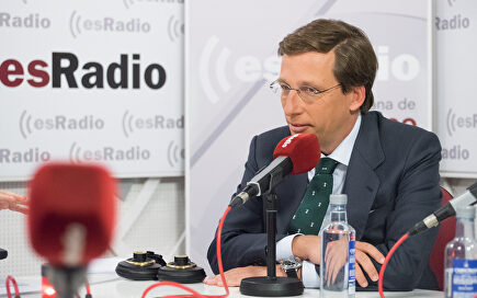 José Luis Martínez Almeida, en esRadio. |  David Alonso Rincón