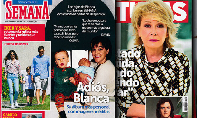 Las portadas de la prensa rosa