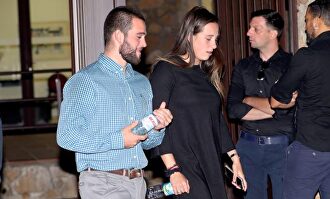 David y Olivia, los hijos de Blanca Fernández Ochoa |  EFE