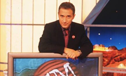 Javier Sardá en el plató de Crónicas Marcianas. |  Mediaset