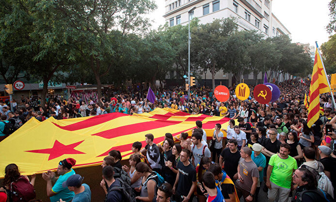 Imagen de la Diada de 1019. | EFE