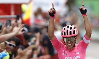 Higuita se estrena a lo grande en la Sierra de Madrid y Roglic tiene la Vuelta a tiro