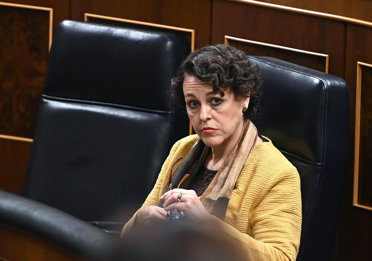 Una imagen de archivo de la ministra de Trabajo, Migraciones y Seguridad Social, Magdalena Valerio, en el Congreso. |  EFE