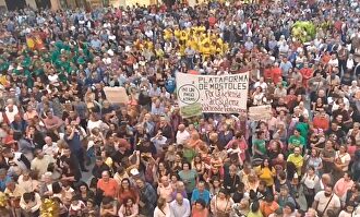 La alcaldesa fue abucheada en las fiestas de Móstoles |  Youtube