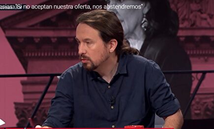 Pablo Iglesias en La Sexta. |  La Sexta