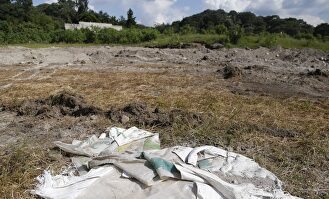 Zona donde fue encontrada una fosa con al menos 44 cadáveres. |  EFE
