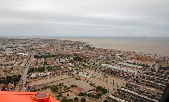 Los destrozos de la DANA en la zona del Mar Menor. |  EFE