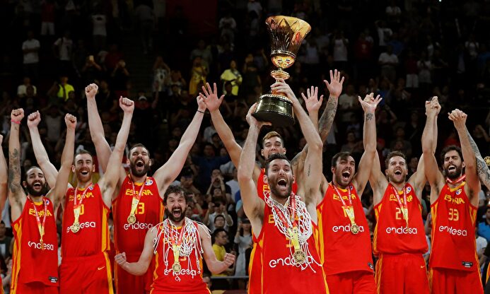 España, campeona del mundo de baloncesto. |  EFE
