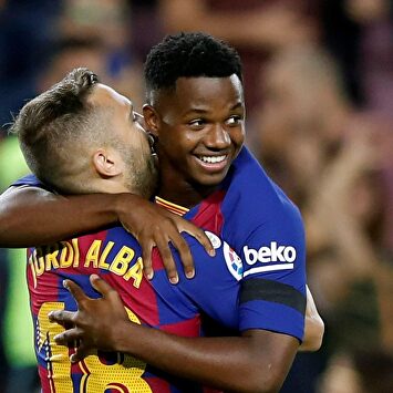 Ansu Fati, nueva perla del fútbol español |  EFE