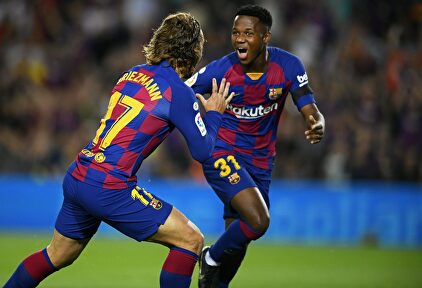 Ansu Fati ya tiene el pasaporte español |  Cordon Press