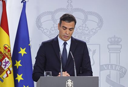Sánchez en Moncloa |  EFE