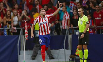 Héctor Herrera en el Atlético de Madrid. | EFE