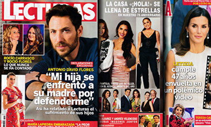 Las portadas de la prensa rosa