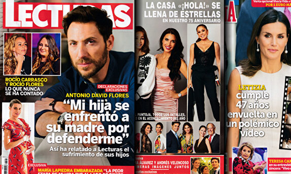 Antonio David, protagonista total: nueva portada en 'Lecturas' estando dentro de 'GH VIP'