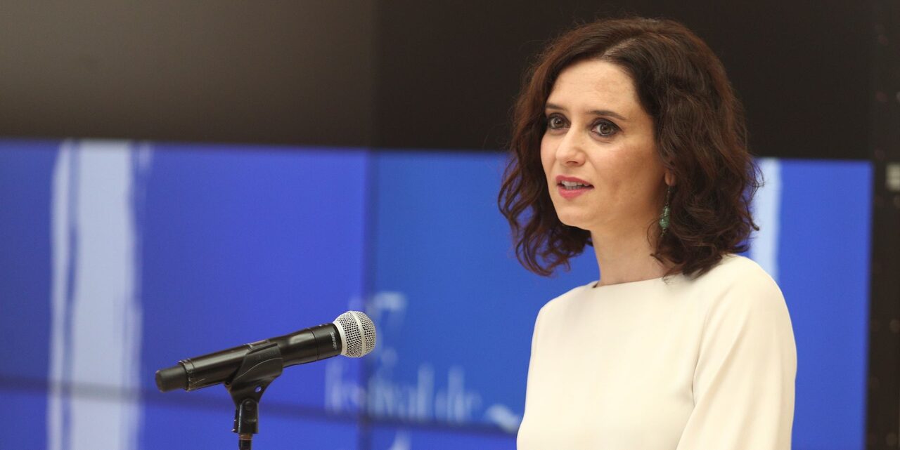 La presidenta de la Comunidad de Madrid, Isabel Díaz Ayuso |  Europa Press