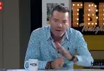 El invitado que soltó la polémica frase |  Twitter/Chada TV