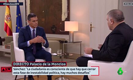 Entrevista de Ferreras a Sánchez |  Imagen TV