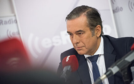 Enrique López, en Es la Mañan de Federico. |  David Alonso Rincón