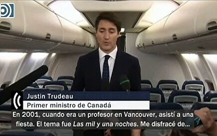 Justin Trudeau pide perdón por disfrazarse de Aladino y maquillarse en el año 2001