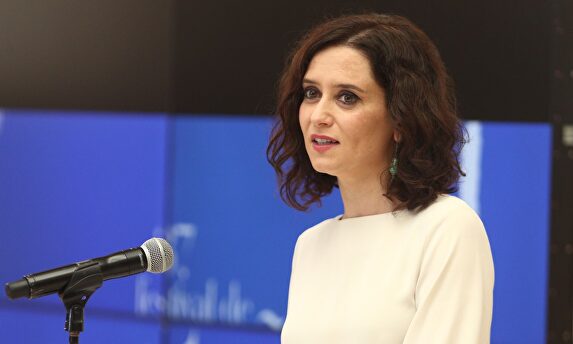 La presidenta de la Comunidad de Madrid, Isabel Díaz Ayuso |  Europa Press