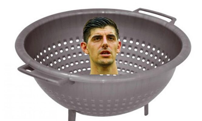 Zidane y Courtois, objetivos de los mejores memes del PSG-Real Madrid 