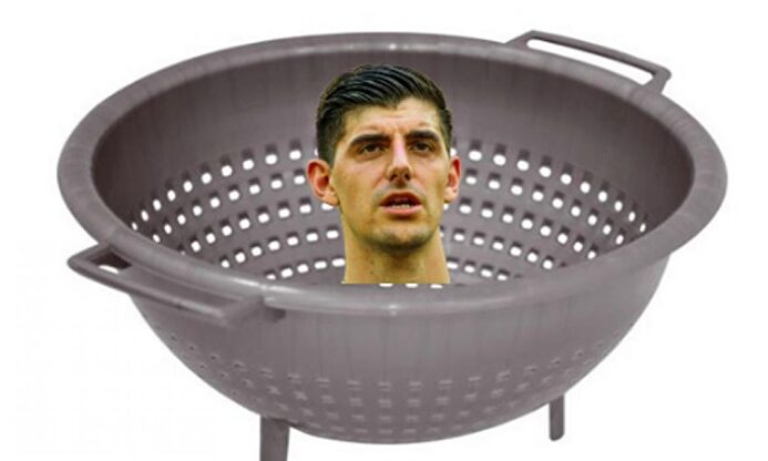 Zidane y Courtois, objetivos de los mejores memes del PSG-Real Madrid 