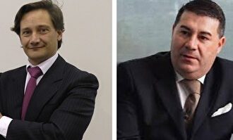 Alejandro Muñoz y el profesor Bastos |  Archivo