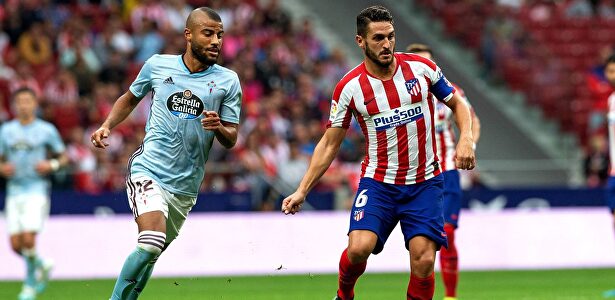 El Atlético, sin liderato tras chocar con un gran Celta