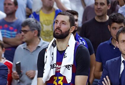 Recibimiento hostil a Mirotic minutos antes de la final