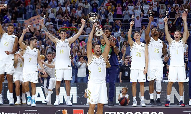 El Real Madrid, campeón de la Supercopa Endesa. |  EFE