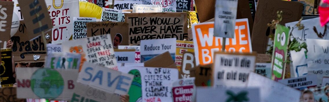 Manifestación contra el cambio climático en Londres |  EFE