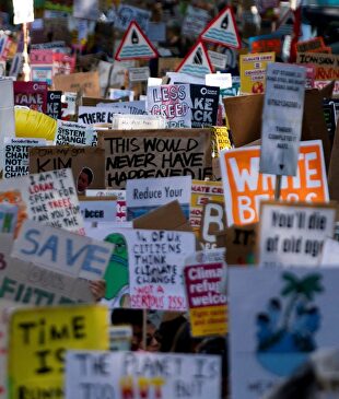 Manifestación contra el cambio climático en Londres |  EFE