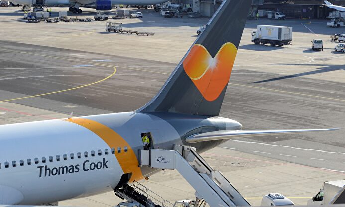 Avión de Thomas Cook |  EFE