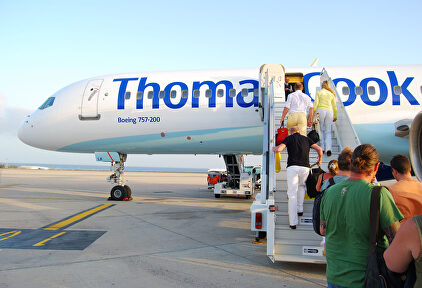 Un avión de Thomas Cook. |  Alamy